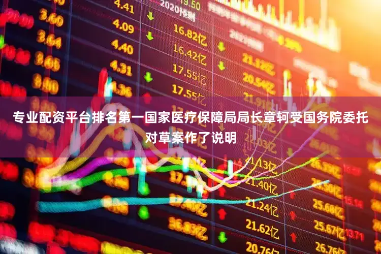 专业配资平台排名第一国家医疗保障局局长章轲受国务院委托对草案作了说明